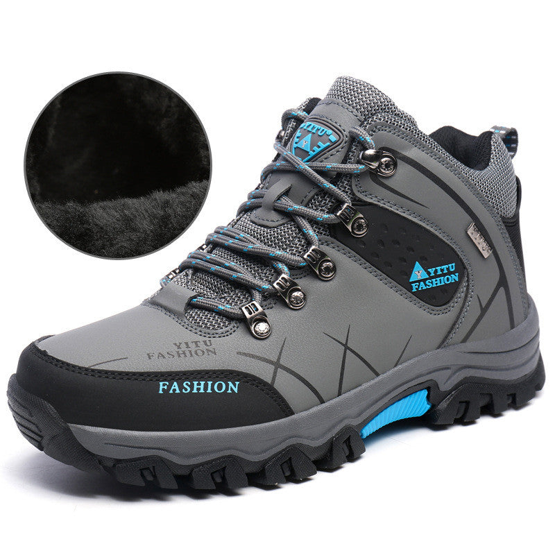High-Top Hiking Shoes, Cross-Country Running Shoes, Outdoor Extra-Large Size Men Shoes