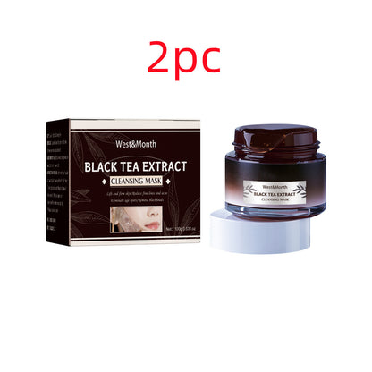 Black Tea Facial Mask Cleansing Pores Daub-type