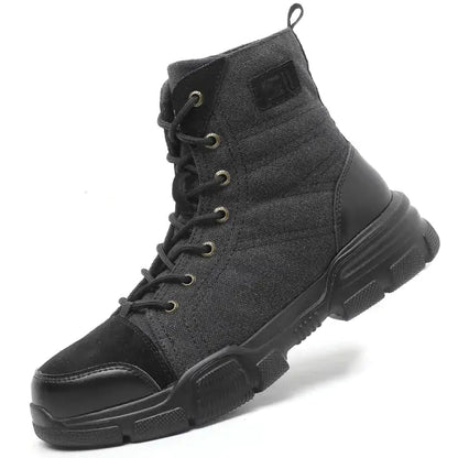 Safety Steel-Toe Men's Working Boots