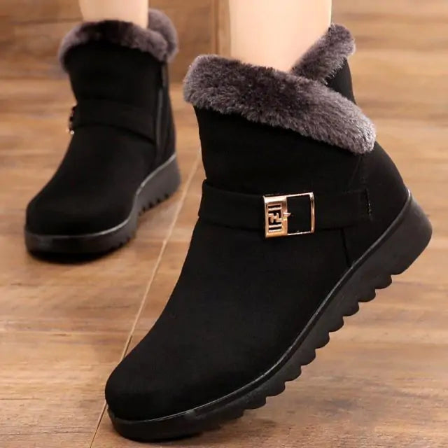 Suede Women Boots