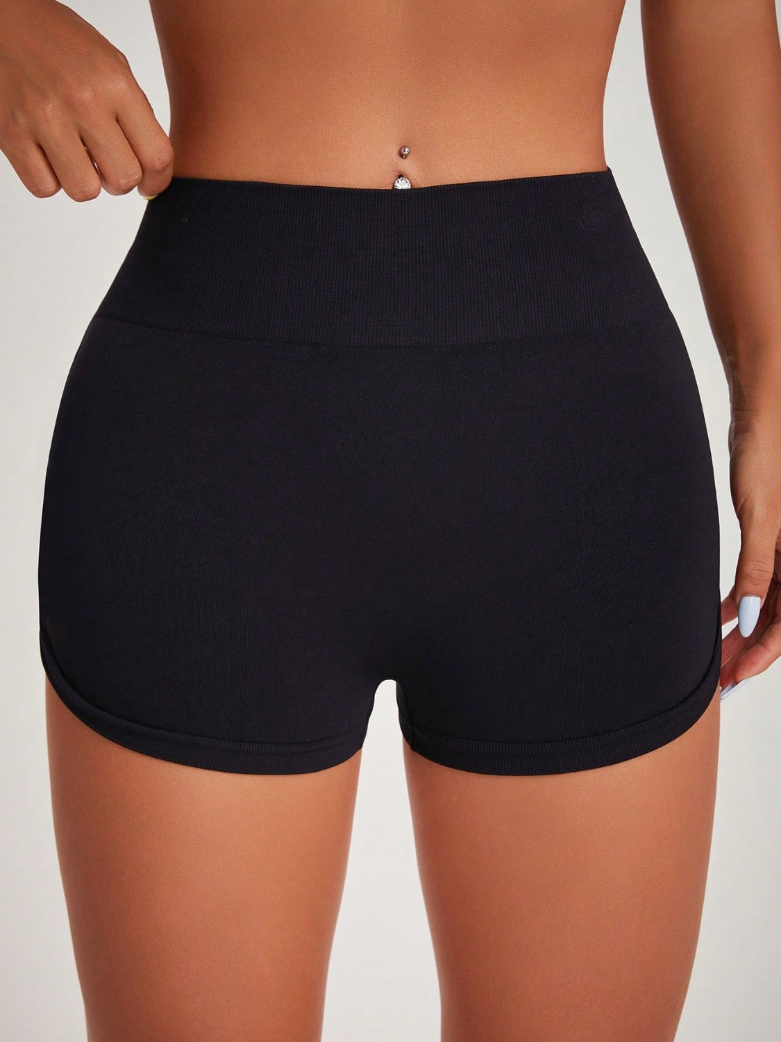 High Waist Active Women Shorts