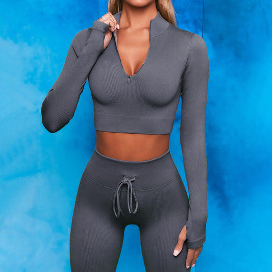 Women's Tight-fitting Moisture Wicking Women Yoga Suit