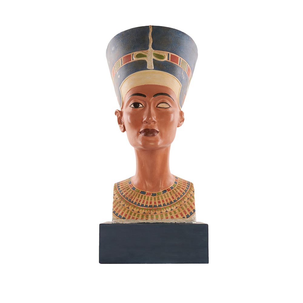 Bust of Egyptian Queen Nefertiti - Museum Replica - Zara-Craft