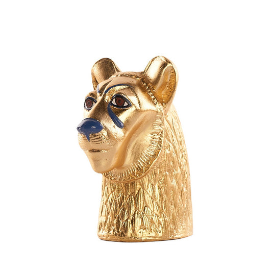 Ancient Egyptian Head of A Lion Statue - Zara-Craft