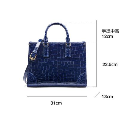 Gete Highlights  crocodile Women bag New style female handbag Large capacity bag Women handbag