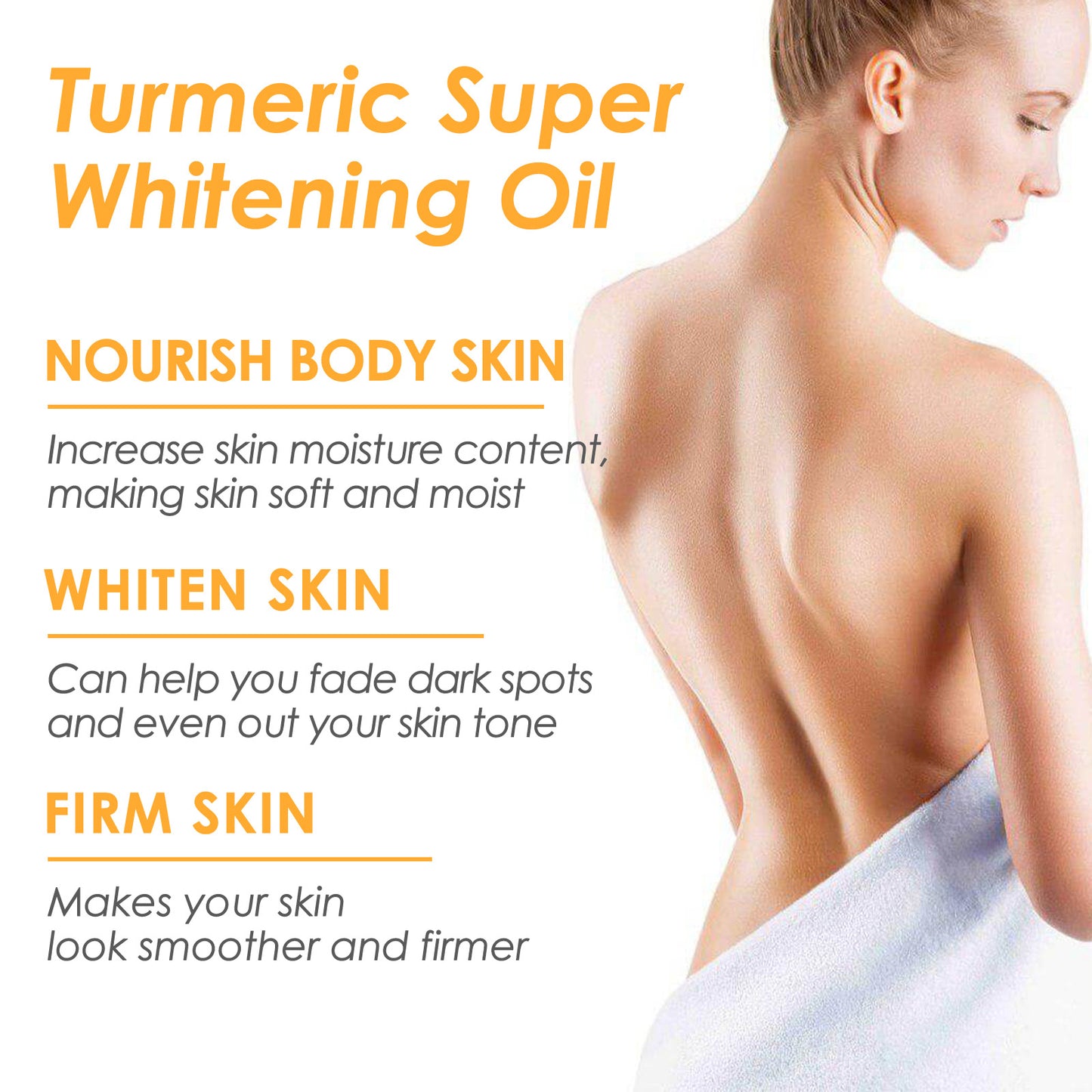 Turmeric Whitening Skin Oil Skin Repair