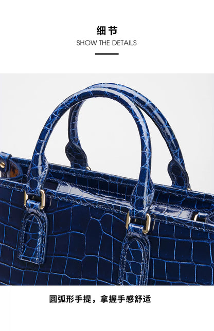 Gete Highlights  crocodile Women bag New style female handbag Large capacity bag Women handbag