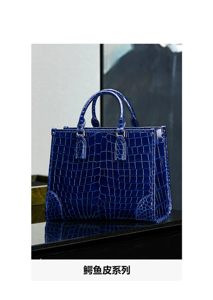 Gete Highlights  crocodile Women bag New style female handbag Large capacity bag Women handbag