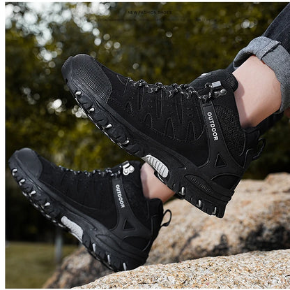 Large Size 47 Hiking Boots Men Outdoor Unisex Boots Shoes Breathable Hiking Trekking Shoes Mountain Climbing Shoes Military Boots