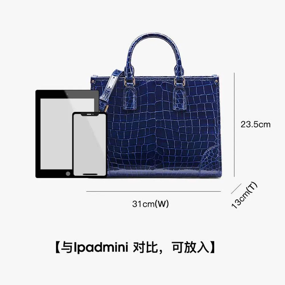 Gete Highlights  crocodile Women bag New style female handbag Large capacity bag Women handbag