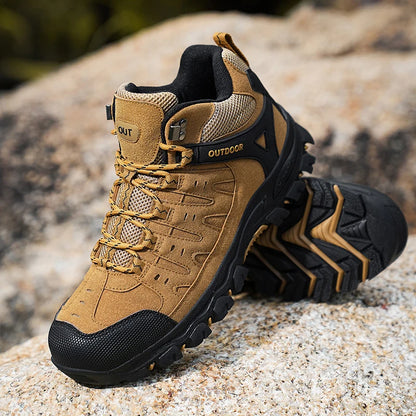 Large Size 47 Hiking Boots Men Outdoor Unisex Boots Shoes Breathable Hiking Trekking Shoes Mountain Climbing Shoes Military Boots