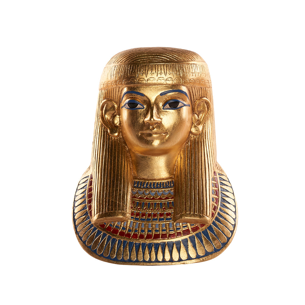 Ancient Egyptian Funerary Mask of Princess Thuya (Museum Replica) - Zara-Craft