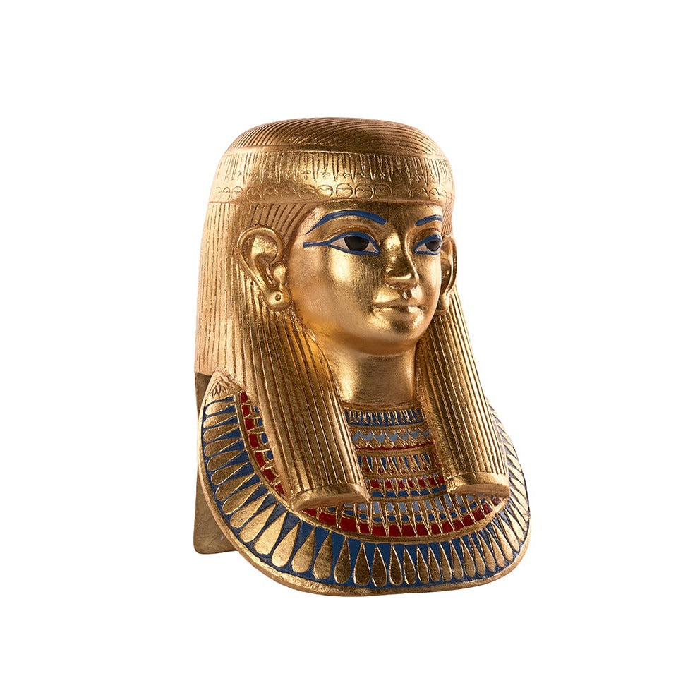 Ancient Egyptian Funerary Mask of Princess Thuya (Museum Replica) - Zara-Craft