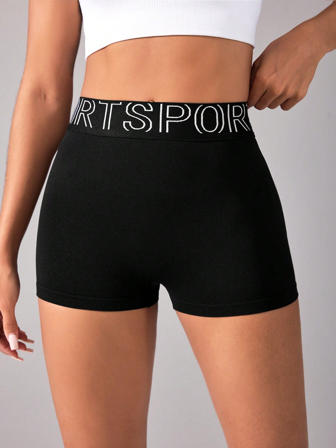 High Waist Active Women Shorts