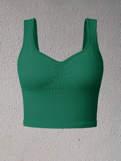 Wide Strap Active Women Tank