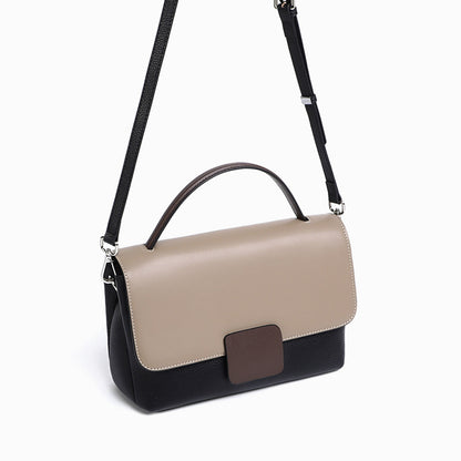 Leather Messenger Women's All-match Shoulder Fasion Handbag - Zara-Craft