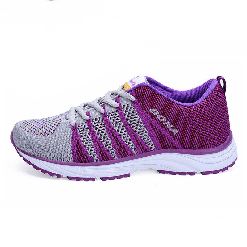Leather Women's Sports Shoes, Women's Hiking Shoes, Running Shoes