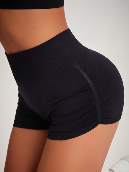 High Waist Active Women Shorts