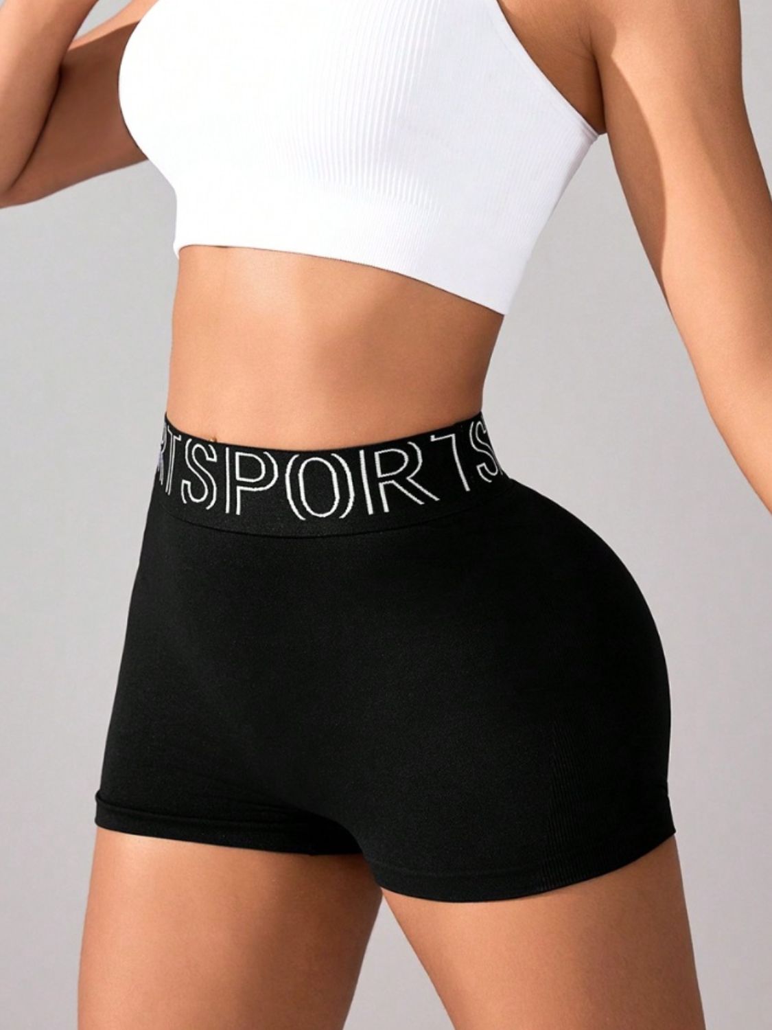 High Waist Active Women Shorts