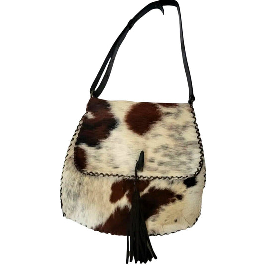 (Used) Russel & Bromley Cowhide Leather Crossbody Women Bag Made in Italy