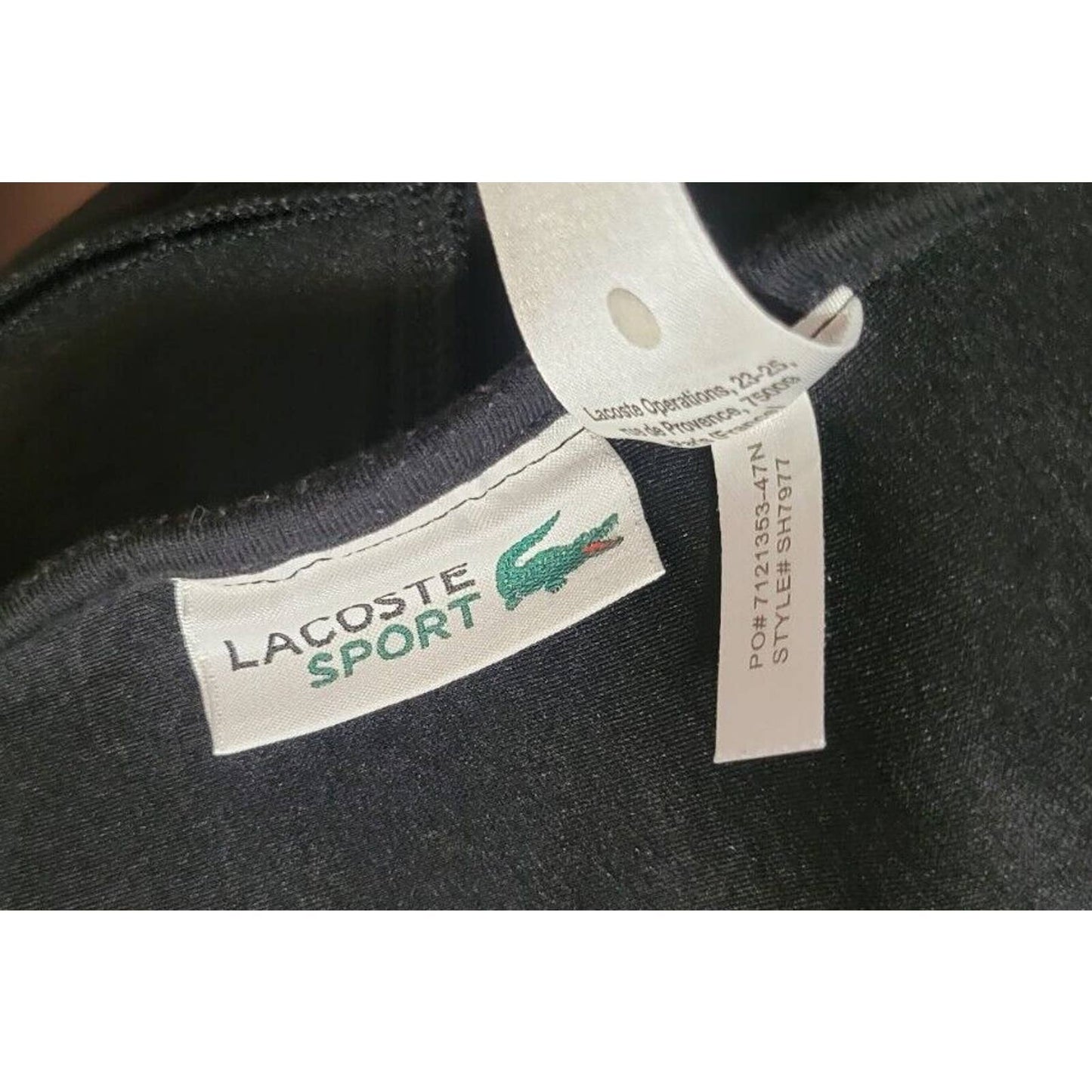 (Used) Lacoste Hooded Zip Men Sweatshirt Size M