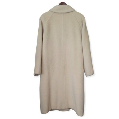 (Used) Max Mara Women’s Wool Coat Size L/XL - Made in Italy