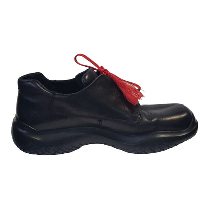 (Used) Prada Vintage Sport Vibram Leather Laced Trainers Men Shoes Size EU 40 / US 7.5