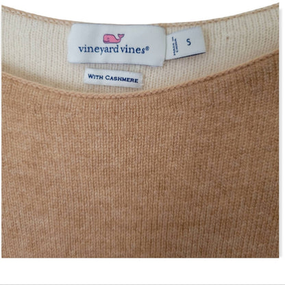 (Used) Vineyard Vines Double faced Cashmere Sweater Small - Fits Medium