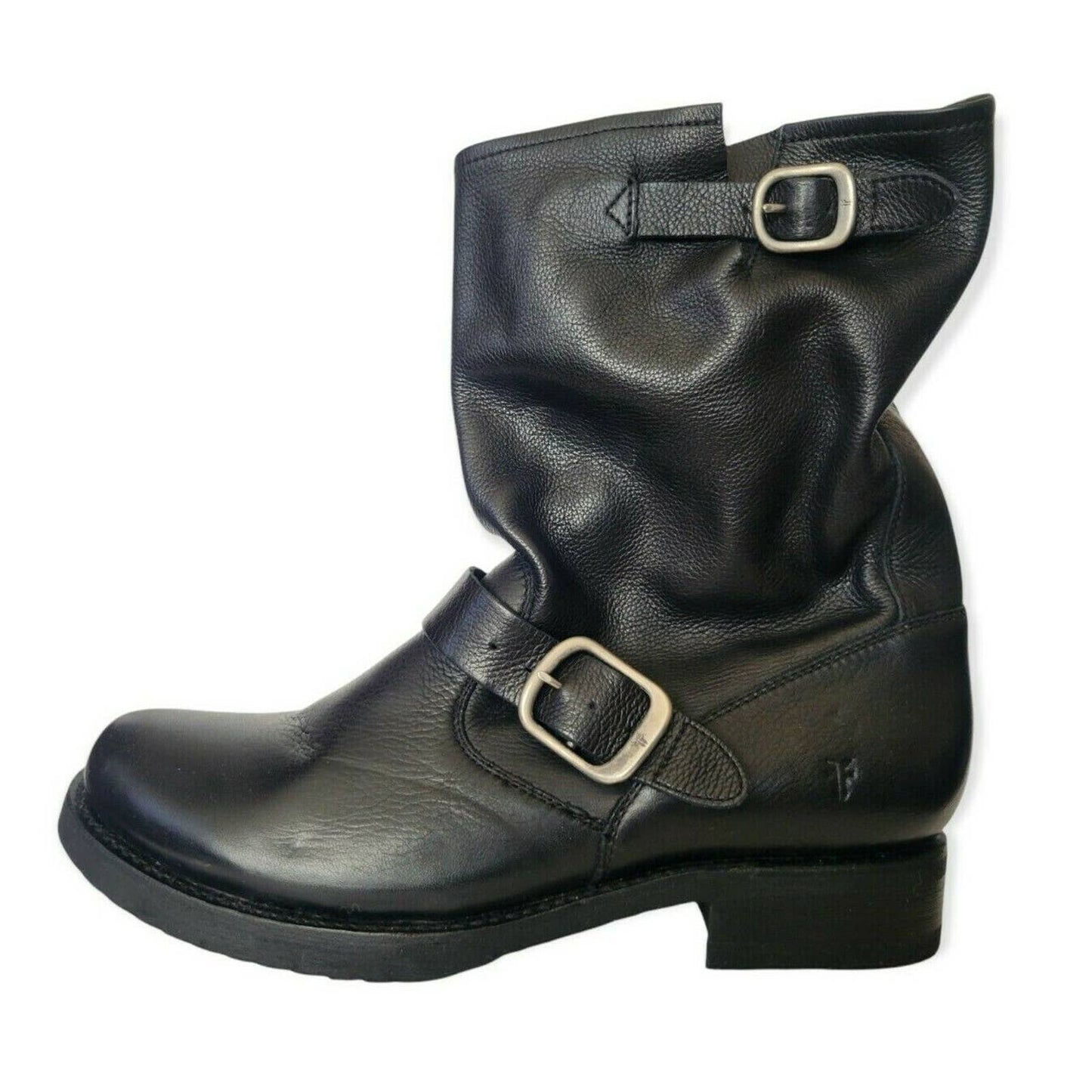 FRYE Veronica Women Short Leather Boots Black New Size 9