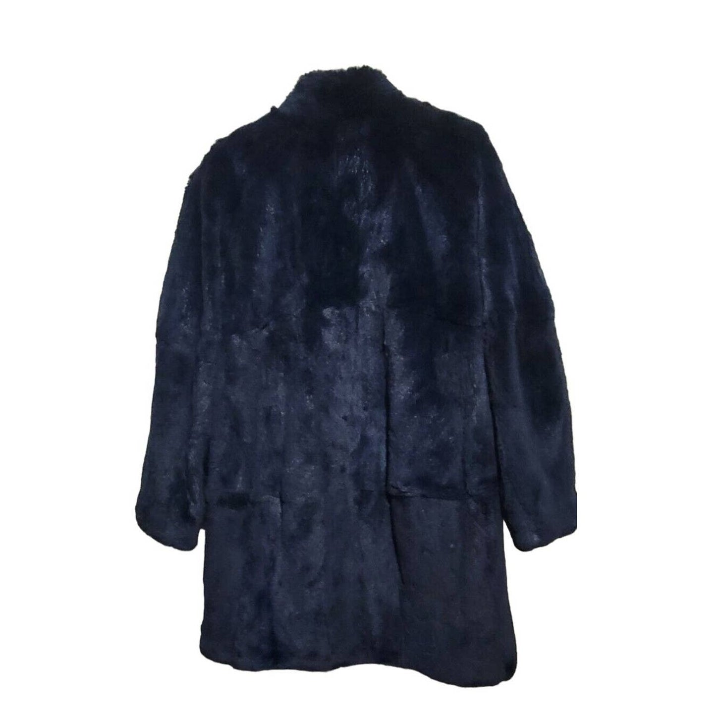 (Used) Carol Little Short Fur Sheared Rabit Women Coat Size XL