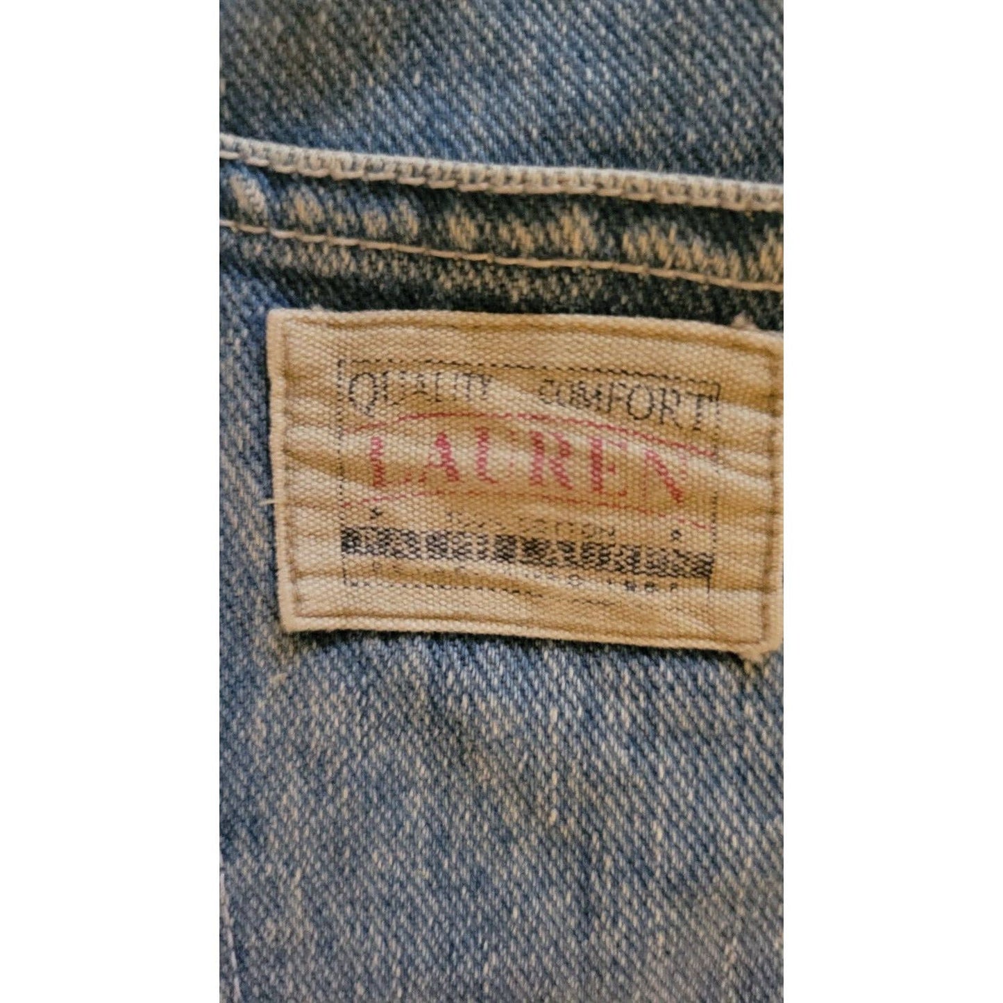 (Used) Lauren Ralph Lauren Denim Chore Men / Women Jacket Size M