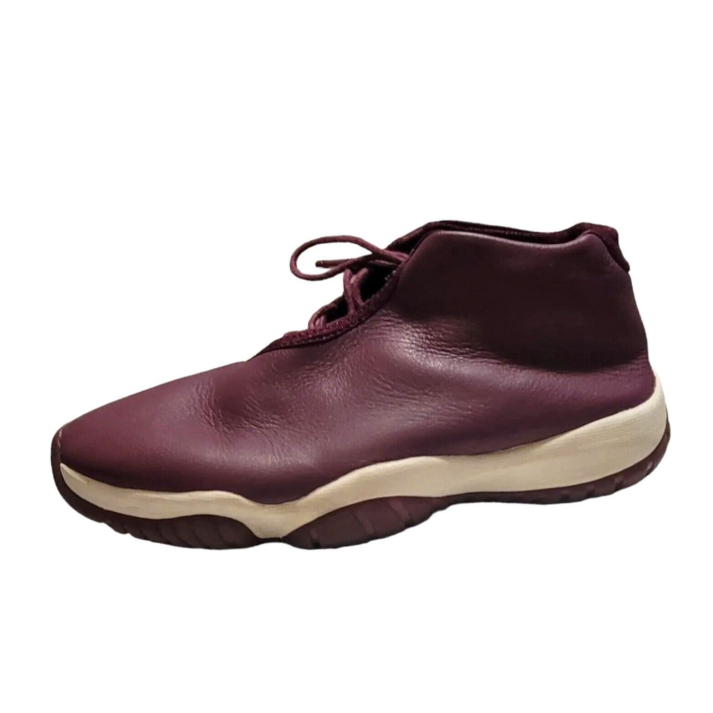 Nike Air Jordan Future Bordeaux Women Purple Leather Basketball Shoes Size 8.5