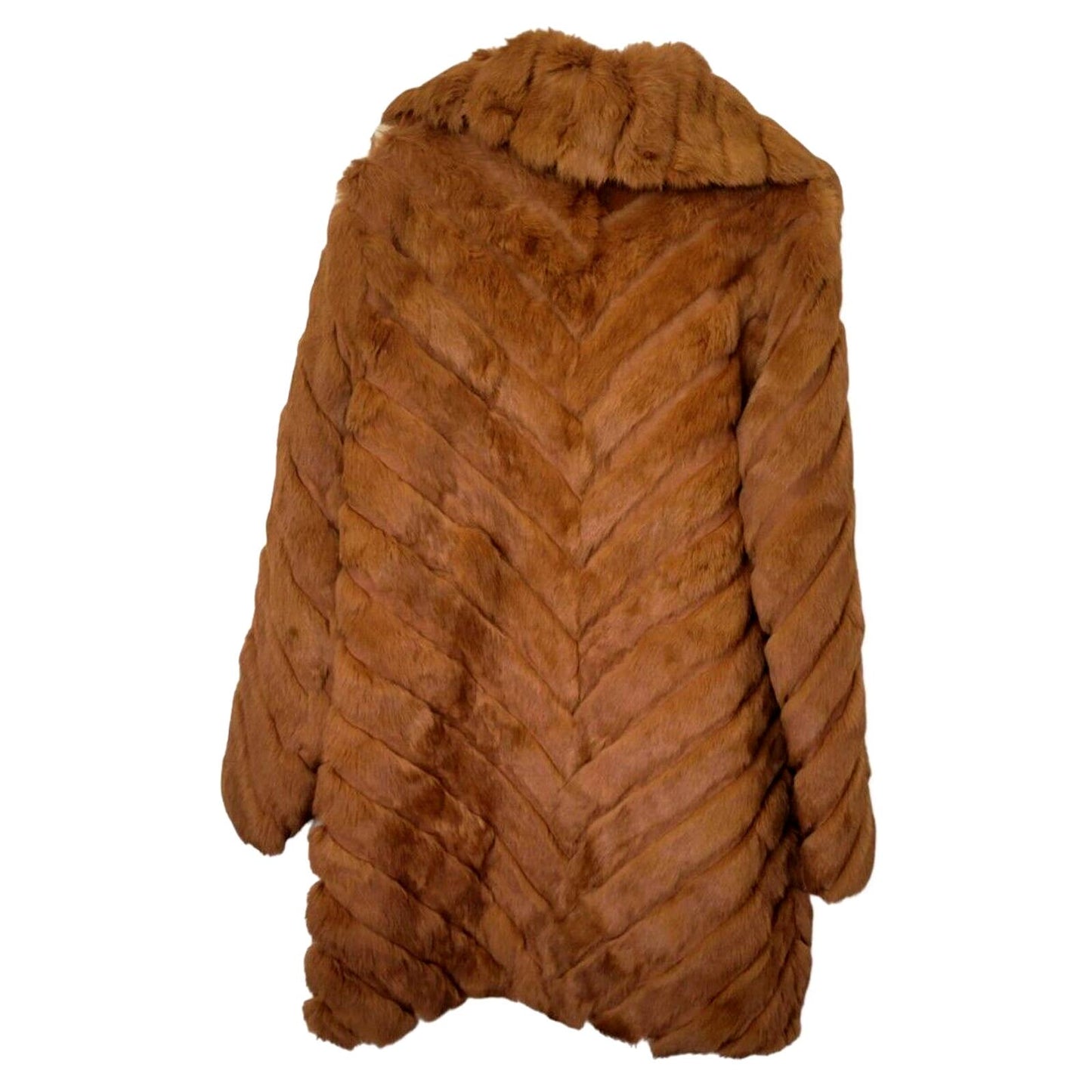 (Used) Knoles and Carter Rabbit Fur Women Coat Size XL