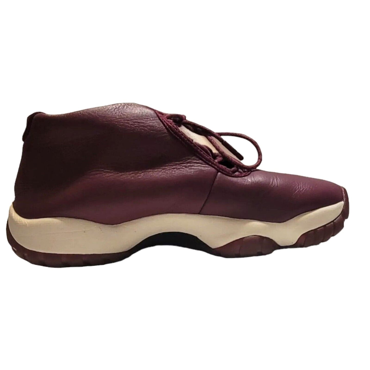 Nike Air Jordan Future Bordeaux Women Purple Leather Basketball Shoes Size 8.5