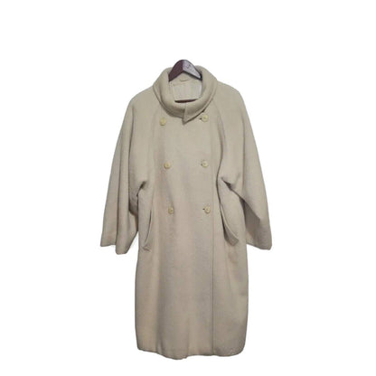 (Used) Max Mara Women’s Wool Coat Size L/XL - Made in Italy