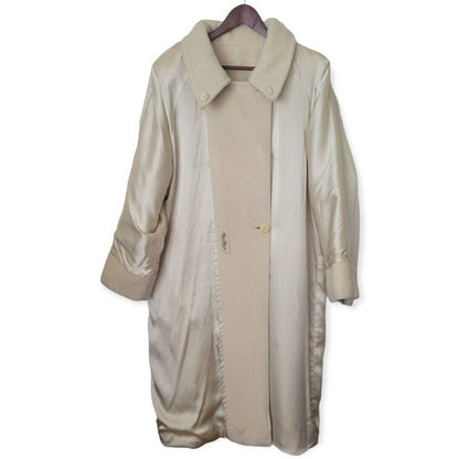 (Used) Max Mara Women’s Wool Coat Size L/XL - Made in Italy