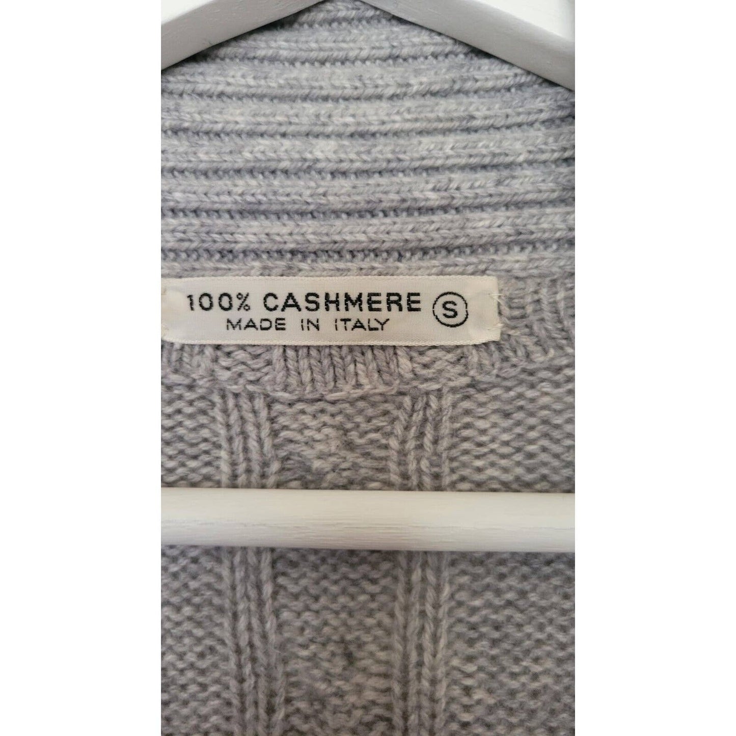 (Used) Cashmere 100% Women Cardigan Made in Italy Size S