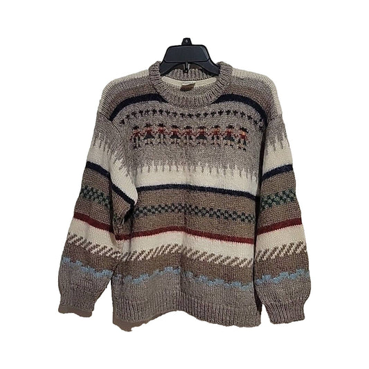 (Used) WAZMIN S.R.L HAND MADE IN PERU 100% ALPACA WOOL SWEATER TREASURE