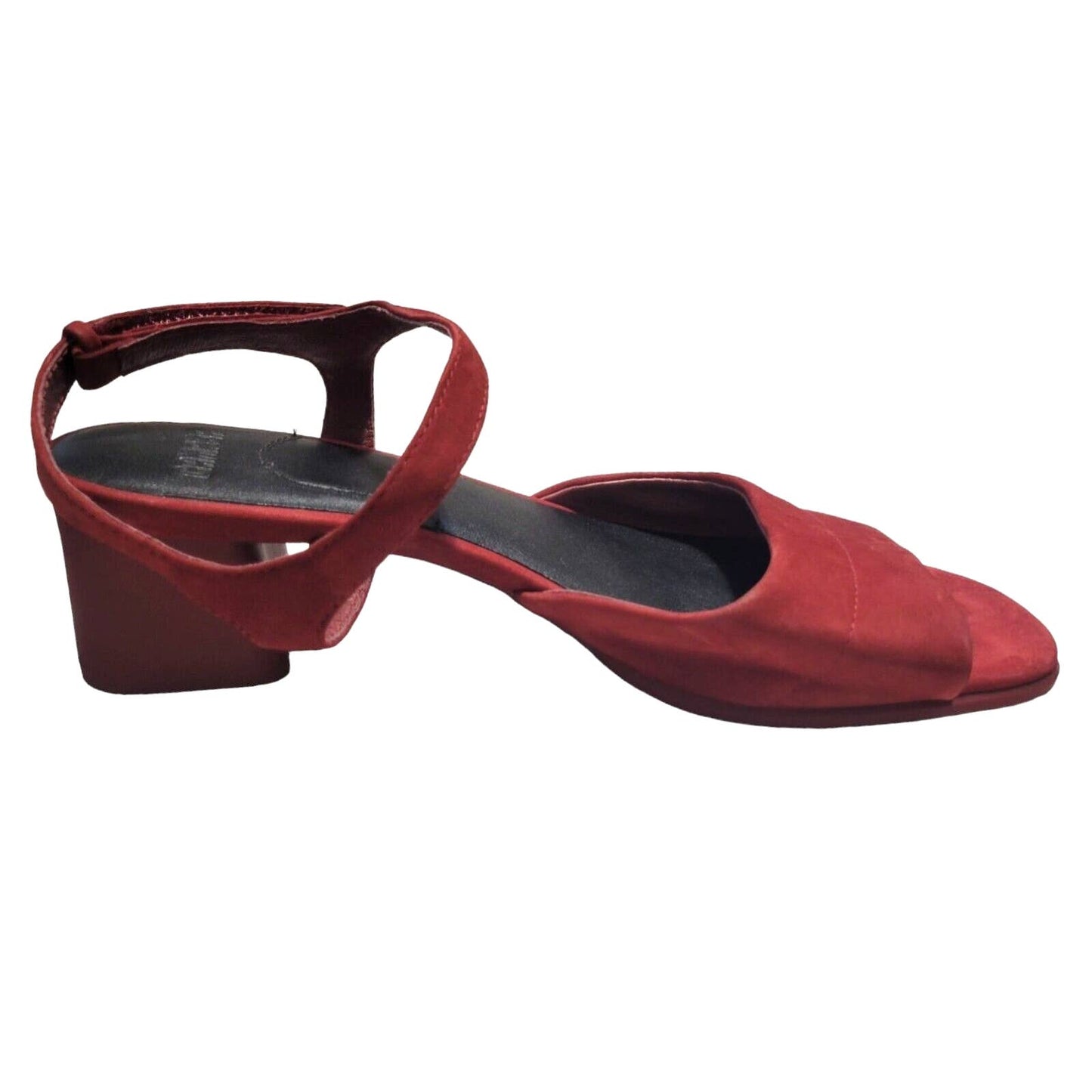 (Used) Camper Katie Slingback Heel Dressy Leather Red Women Sandals EU 39 / US 9