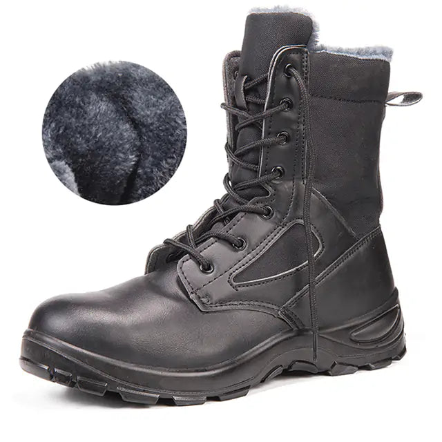 Safety Steel-Toe Men's Working Boots