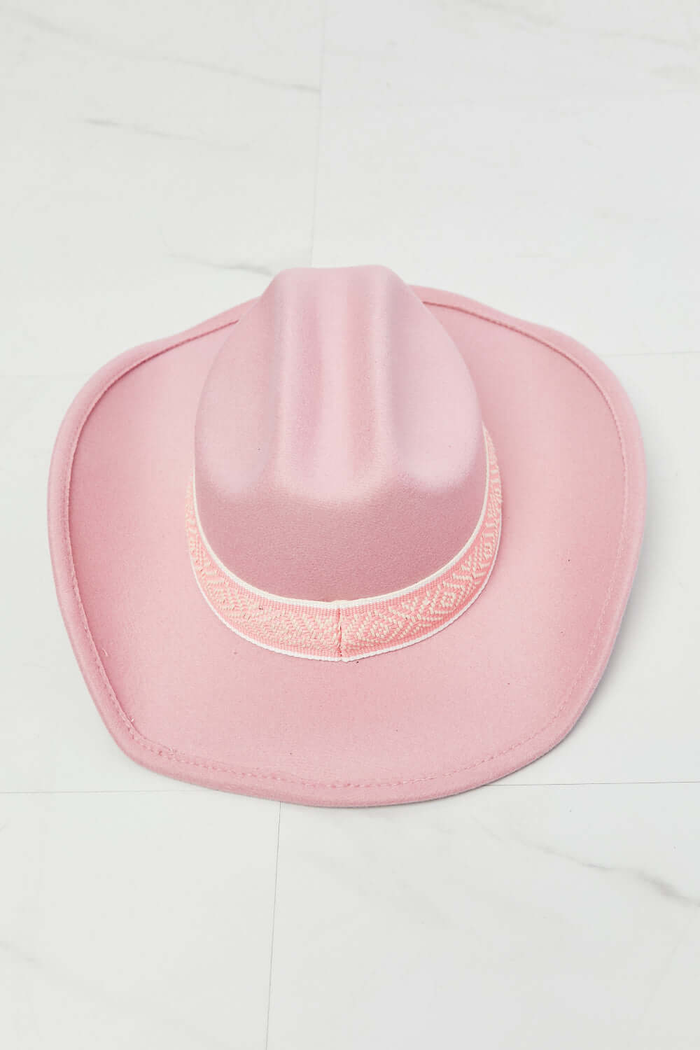 Fame Western Cutie Cowboy Hat in Pink - Zara-Craft