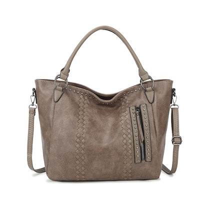 Ladies Trend One Shoulder Crossbody Tote Bag - Zara-Craft