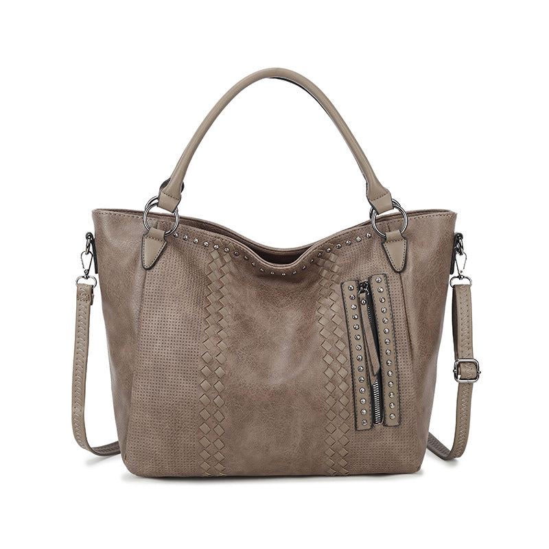 Ladies Trend One Shoulder Crossbody Tote Bag - Zara-Craft