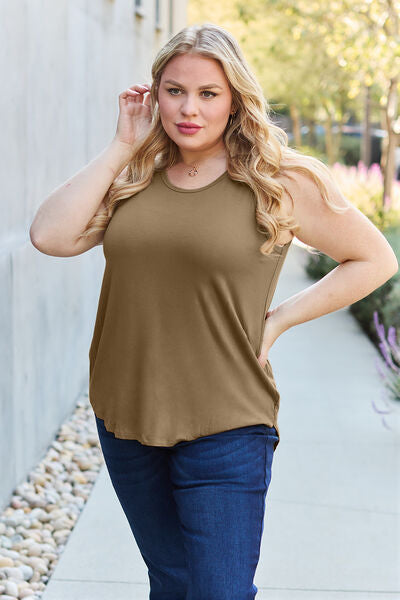 Basic Bae Full Size Round Neck Women Tank