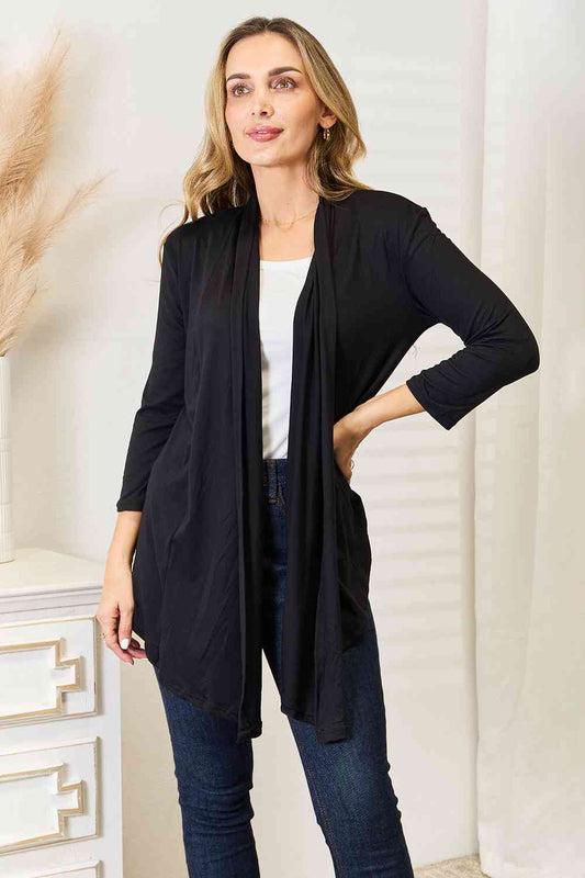 Culture Code Full Size Open Front Women Cardigan