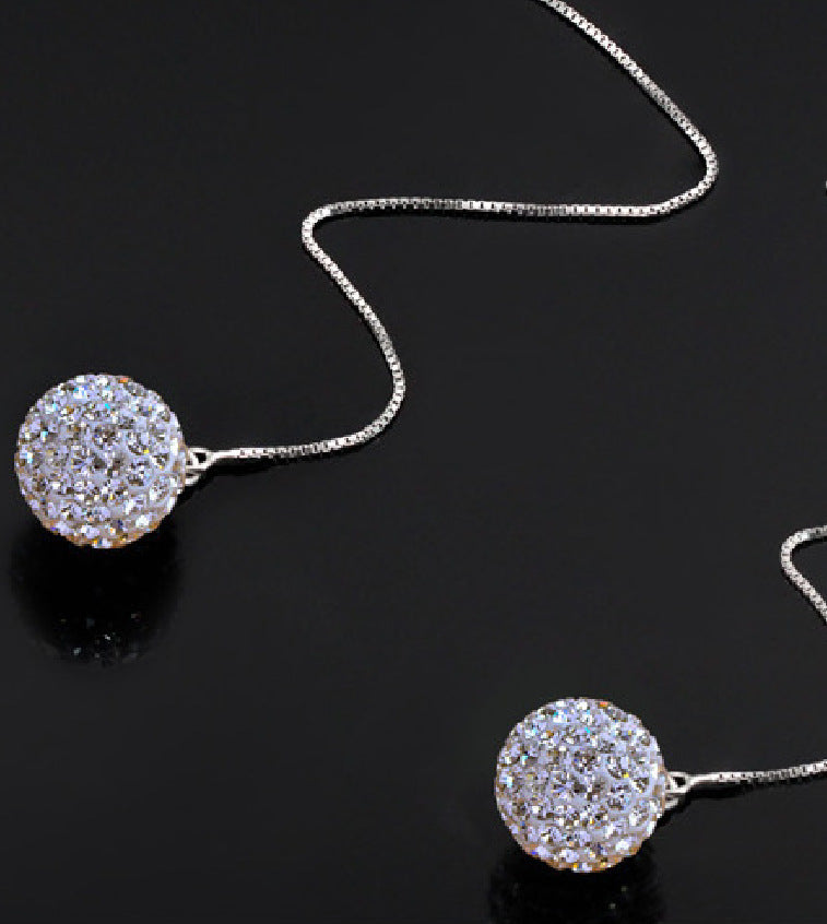 Crystal Earring Earrings Korean Style Earrings Fashion Jewelry - Zara-Craft