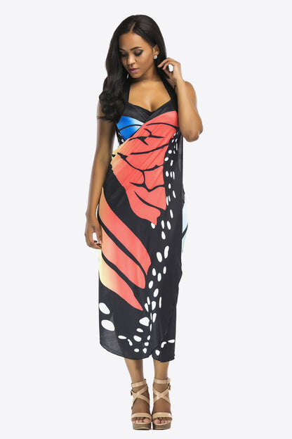 Butterfly Spaghetti Strap Cover Up - Zara-Craft