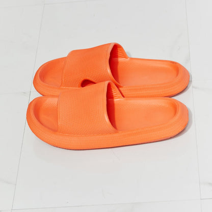 MMShoes Arms Around Me Open Toe Slide in Orange