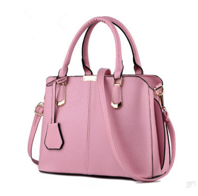 Solid Color Fashion Ladies Handbag Large Capacity - Zara-Craft