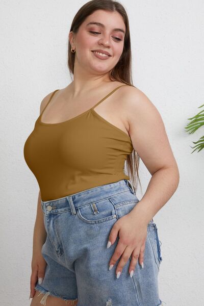 Basic Bae Full Size Round Neck Slim Women Cami